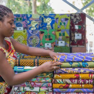 Ankara Wax Print Fabric (per yard)